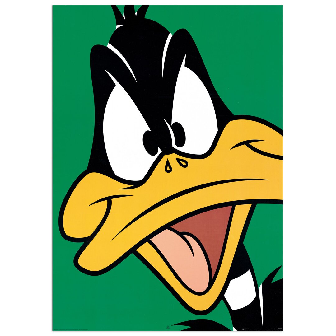 Paneel Daffy Duck, Grafikdruck