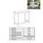 3 - Person Solid Wood Top Four Leg Base Dining Set