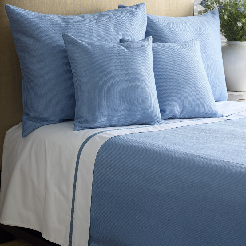 Lamina Coverlet, Blue, King