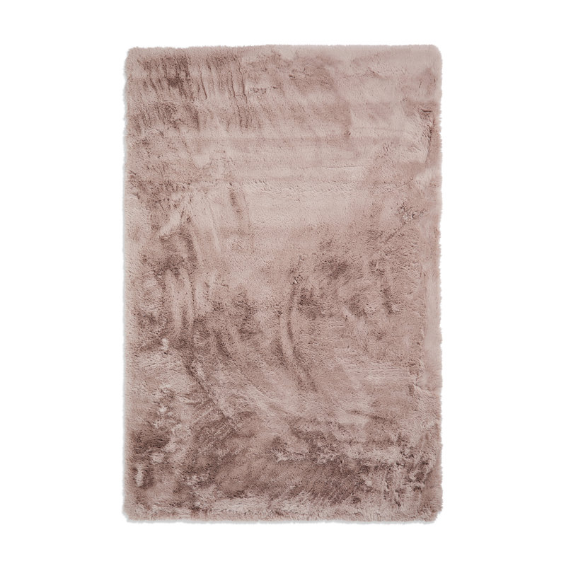 Super Teddy area rug Table Tufted Rectangle Rose, Rectangle 80 x 150cm