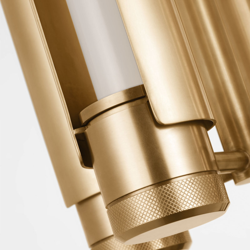 Capa 4 - Light LED Pendant, Hand Rubbed Antique Brass