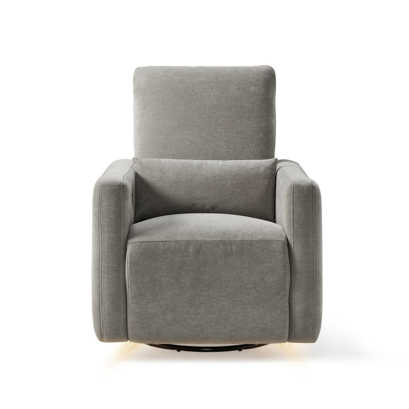 Maxi-Cosi Dorian Swivel Glider and Power Recliner with Night Light, Ash