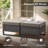 Nazime Outdoor Patio Chairs With Ottomans (Set Of 2)-958173755-958173748