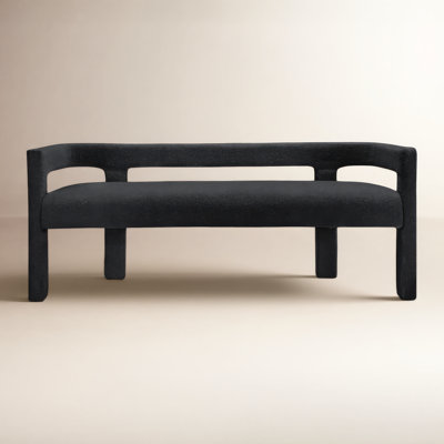 Cedernier Upholstered Boucle Bench