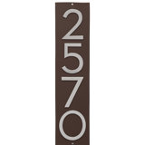 Floating 1-Line Wall Address Plaque