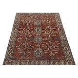 Burano Hand Knotted Wool Geometric Area Rug