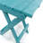 Trahan Fully Assembled All-Weather Recycled HDPE Outdoor Folding Bistro table-1271613779