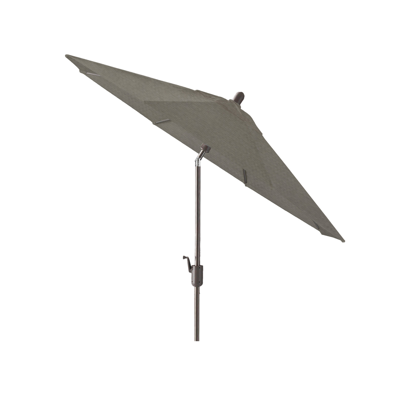 Natalie 8.7' Sunbrella® Market Umbrella, Antique Bronze, Spectrum Graphite Sunbrella® Plainweave