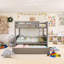 Lit superposé double avec lit gigogne simple-883711331