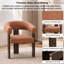 Fauteuil d'appoint moderne en tonneau avec base à 3 pieds-1916259144