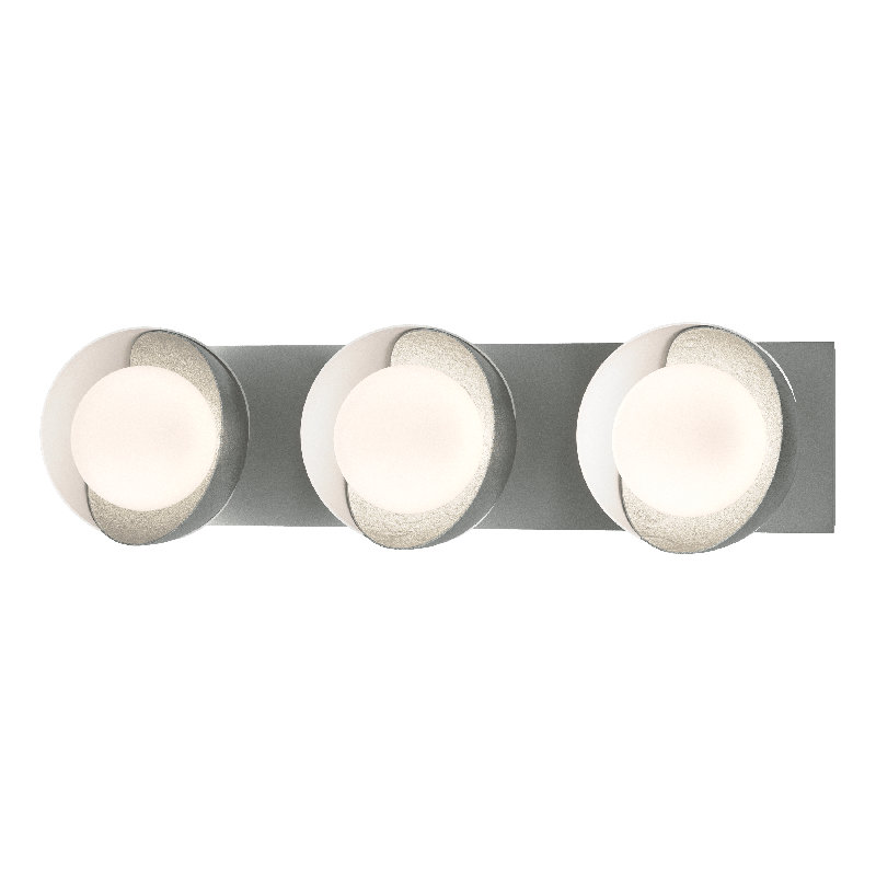 Brooklyn 3 - Light Dimmable Bath Bar, Vintage Platinum, Sterling