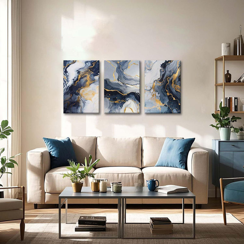 3 Piece Wrapped Canvas Print