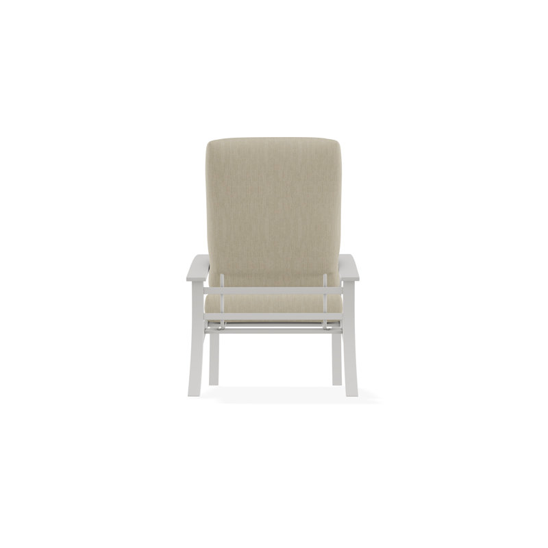 Belle Isle Outdoor Lounge Chair, Huskie, Snow