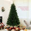 Arbre de Noël artificiel, arbre de Noël avec 1000 pointes de branches, ouverture automatique, décoration des Fêtes avec base en acier pour le bureau à domicile,-33116036