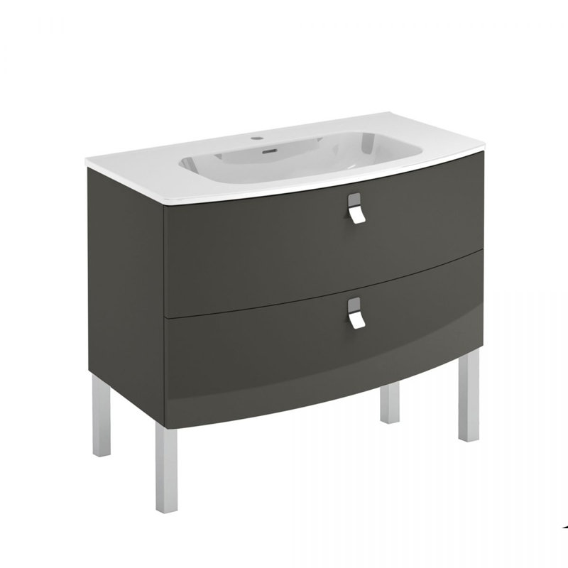 Rondo 39'' W Single Vanity, Anthracite