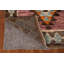 Tapis rose marocain à motif oriental marocain 7 x 10