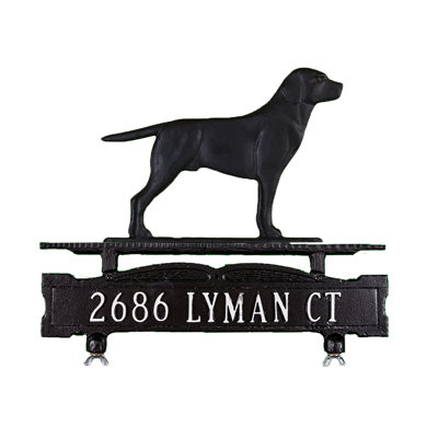 Metal Mailbox Sign