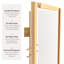 Keitez 3 ft. H Short Folding Shoji Screen-1406625227-1467641703