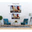 «Windy Course», voile sur bateaux, peinture sur toile sur plexiglas acrylique, art mural marin-1093444718-1093444716