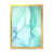 Toile avec cadre photo doré
