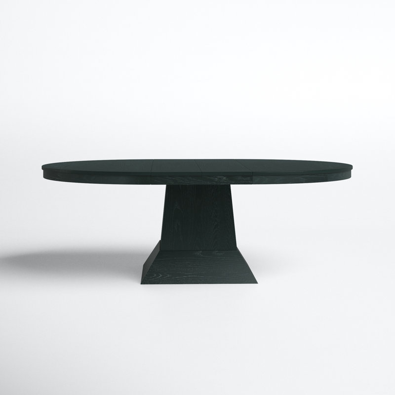Laudine Extendable Oak Oval Dining Table