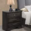 Table de chevet 2 tiroirs 1pc