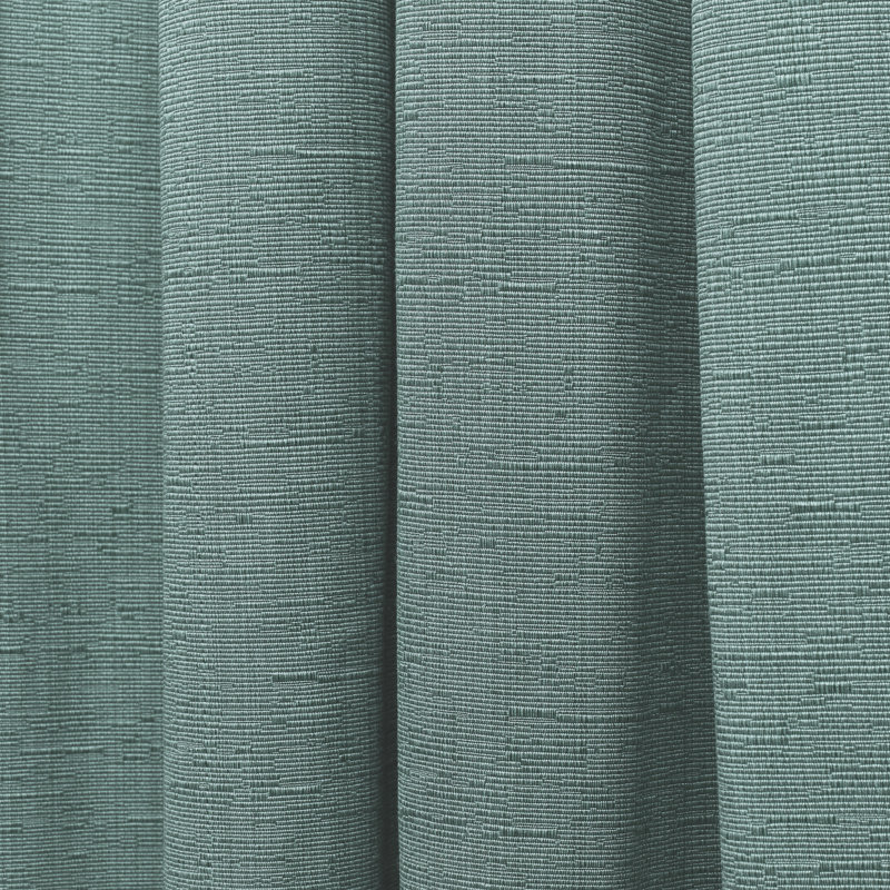 Sage Cotton Blend Light Filtering Grommet Curtain Panels