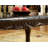 Traditional Espresso Solid wood 3pc Tables Set 1x Coffee Table and 2x End Tables Faux Marble Top