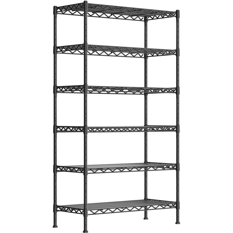 Grille en acier robuste réglable à 6 niveaux 36 po x 14 po