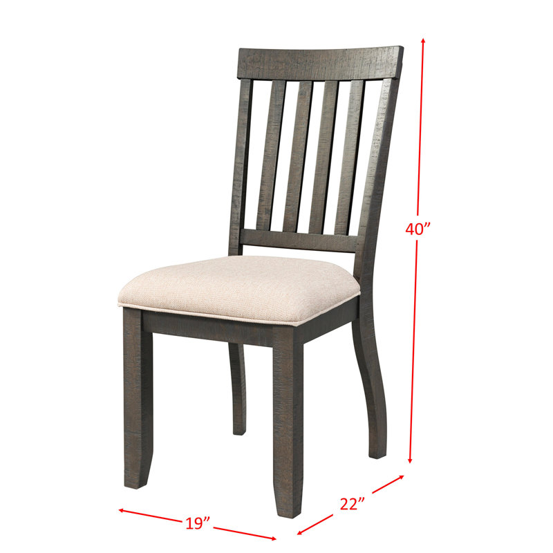 Kalysia Extendable Solid Wood Top Trestle Base Dining Set