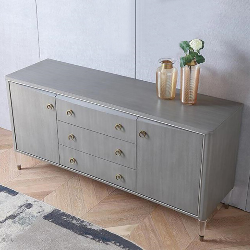 Simple modern storage sideboard cabinet