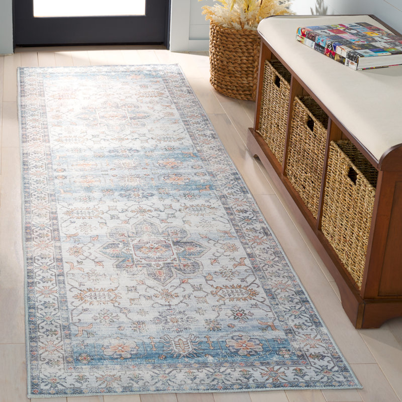 Rayniya Performance Machine Washable Oriental Rug, Runner 2'6" x 8'