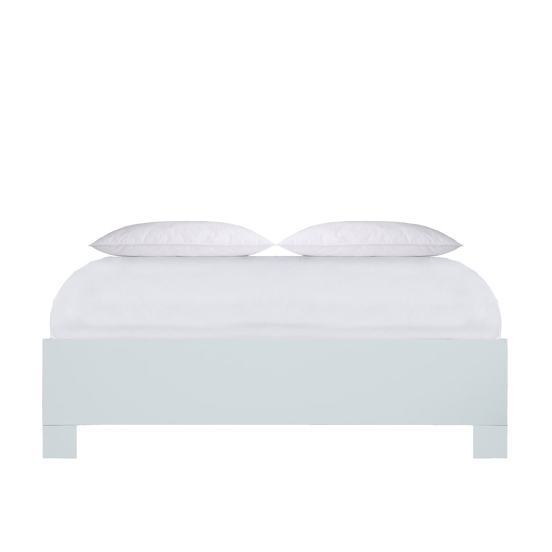 Palm Springs Low Profile Standard Bed, Queen, Light Blue