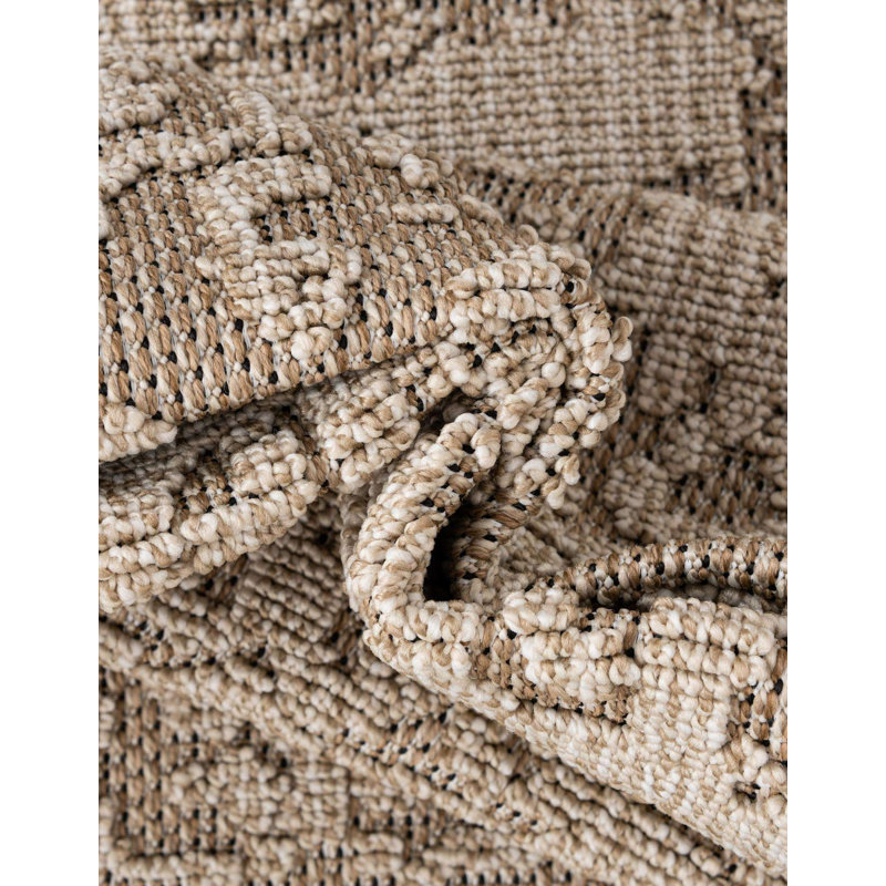 Tapis d'extérieur traditionnel, Rectangle 10 pi x 14 pi 1 po