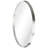 Stainless Steel Oval Mirror-124378212