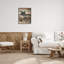 «Enjoy the Wood Patterned Moose - Floater Frame», impression sur bois-1296826242-1296826271