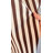 Chestnut Brown Stripe Curtains-1029834304