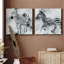 Zèbre I - ensemble de 2 impressions sur toile tendue-56838634