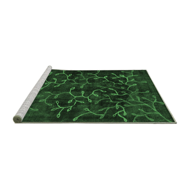 Performance Abstract Indoor Rug, Round 4'