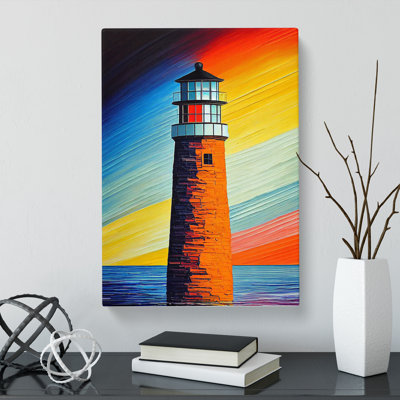 Lighthouse In Colour Vol.5 - Wrapped Canvas