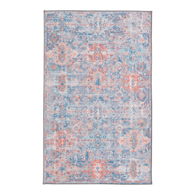 Mayzelle Chenille Oriental Indoor Rug
