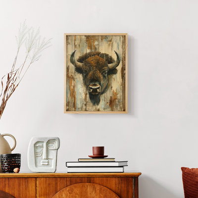 ANIMALS Series CDXCVII  -Premium Framed Print -Ready to Hang - No Nails Required