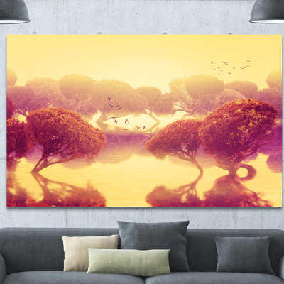 «Peaceful Japanese Gardens», art graphique