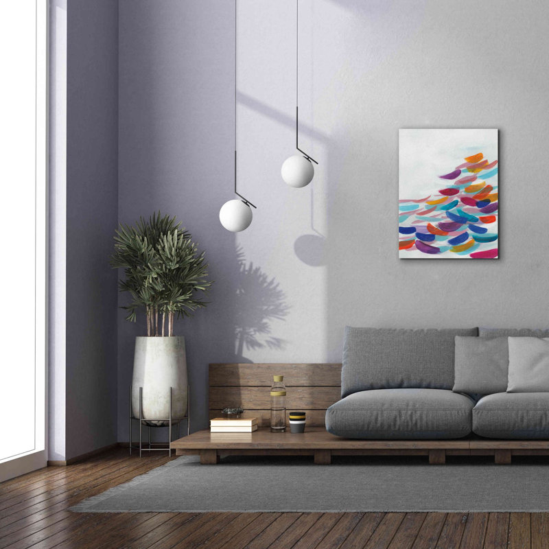 «Drift» par Jo Maye, art mural sur toile, H 34 po x l 26 po x P 1,5 po