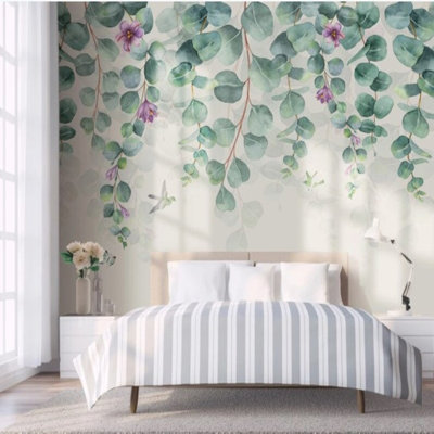 Eucalyptus Serenity Mural