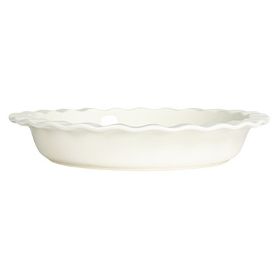 Plat à tarte rond en grès