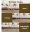Ensemble de 2 tables gigognes Triangle Nesting