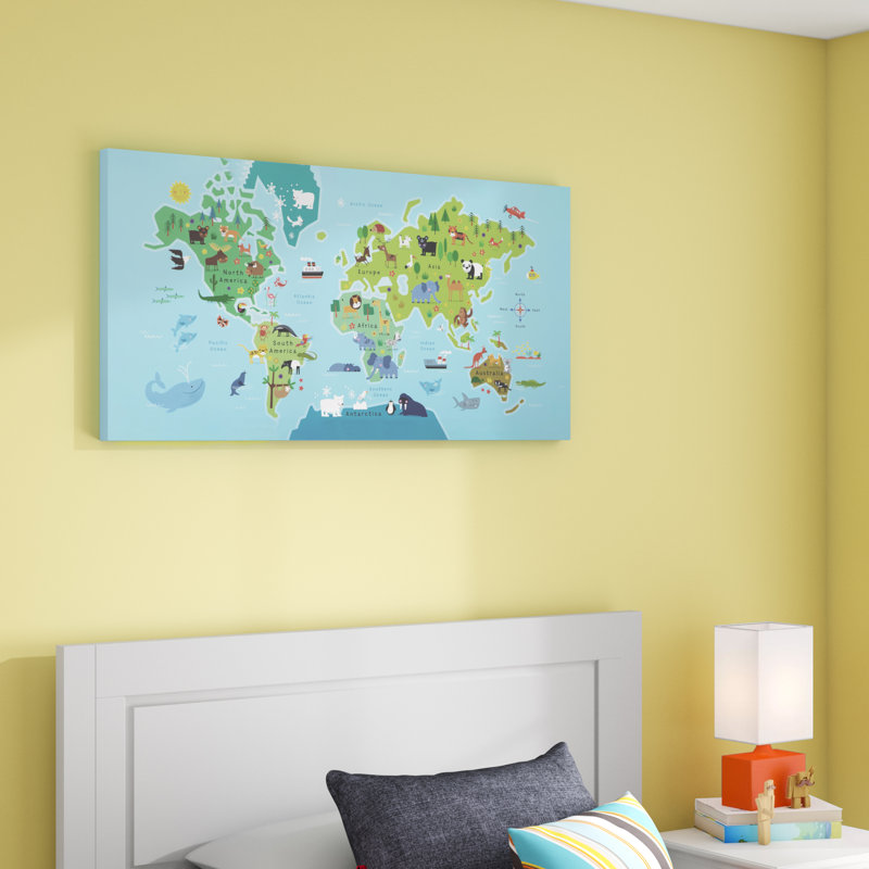 Art sur toile Edwina, H 24 po x L 48 po x l 1,25 po