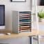 Rangement de bureau avec 11 compartiments Literature-36906026