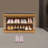 3-Tier 6 Pairs Shoe Storage Bench With Door